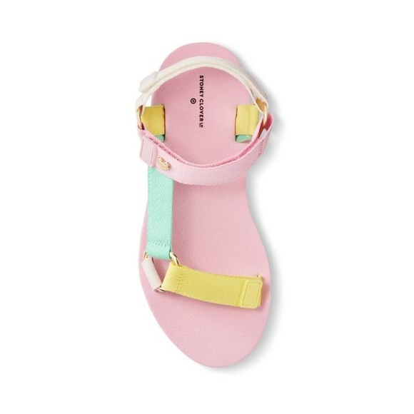 Women's Sport Sandals - Stoney Clover Lane x Target Light Pink/Green/ NWT 7 - Picture 3 of 3